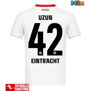 Eintracht Frankfurt Can Uzun #42 Bortatröja 2025-26 Kortärmad