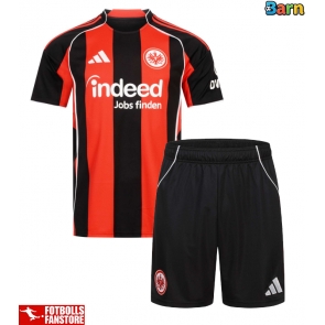 Eintracht Frankfurt Hemmatröja Barn 2025-26 Kortärmad (+ Korta byxor)