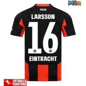 Eintracht Frankfurt Hugo Larsson #16 Hemmatröja 2025-26 Kortärmad