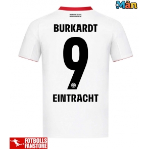 Eintracht Frankfurt Jonathan Burkardt #9 Bortatröja 2025-26 Kortärmad