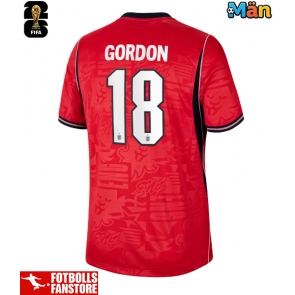 England Anthony Gordon #18 Bortatröja VM 2026 Kortärmad