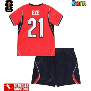 England Eberechi Eze #21 Bortatröja Barn VM 2026 Kortärmad (+ Korta byxor)