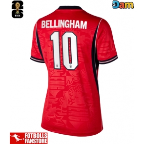England Jude Bellingham #10 Bortatröja Dam VM 2026 Kortärmad