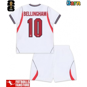 England Jude Bellingham #10 Hemmatröja Barn VM 2026 Kortärmad (+ Korta byxor)