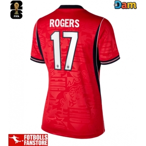 England Morgan Rogers #17 Bortatröja Dam VM 2026 Kortärmad