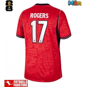 England Morgan Rogers #17 Bortatröja VM 2026 Kortärmad