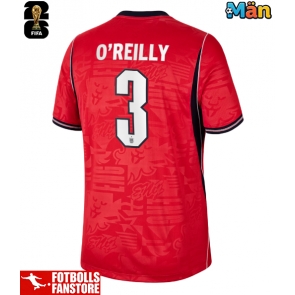 England Nico O'Reilly #3 Bortatröja VM 2026 Kortärmad