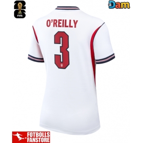 England Nico O'Reilly #3 Hemmatröja Dam VM 2026 Kortärmad