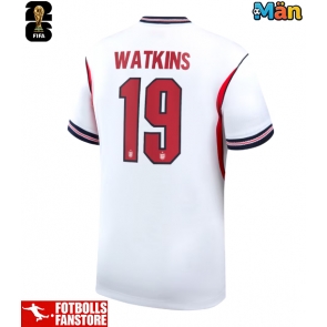 England Ollie Watkins #19 Hemmatröja VM 2026 Kortärmad