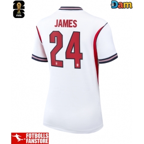England Reece James #24 Hemmatröja Dam VM 2026 Kortärmad