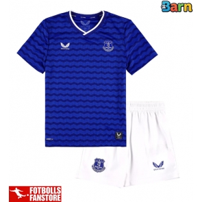 Everton Hemmatröja Barn 2025-26 Kortärmad (+ Korta byxor)