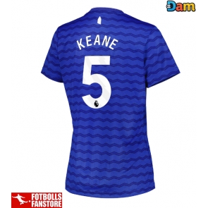 Everton Michael Keane #5 Hemmatröja Dam 2025-26 Kortärmad