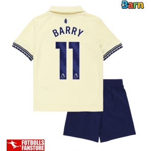 Everton Thierno Barry #11 Bortatröja Barn 2025-26 Kortärmad (+ Korta byxor)