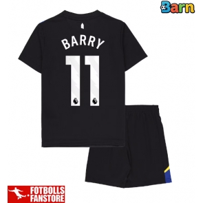 Everton Thierno Barry #11 Tredje Tröja Barn 2025-26 Kortärmad (+ Korta byxor)