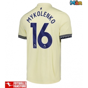 Everton Vitaliy Mykolenko #16 Bortatröja 2025-26 Kortärmad