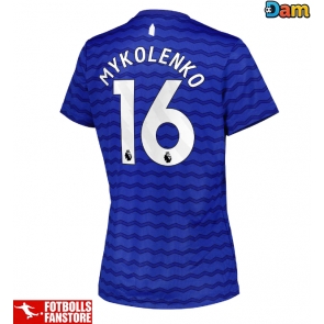Everton Vitaliy Mykolenko #16 Hemmatröja Dam 2025-26 Kortärmad