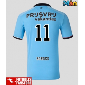 Feyenoord Goncalo Borges #11 Bortatröja 2026-27 Kortärmad