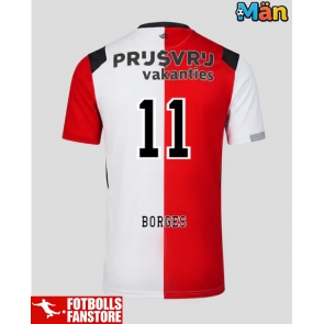 Feyenoord Goncalo Borges #11 Hemmatröja 2026-27 Kortärmad