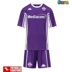 Fiorentina Hemmatröja Barn 2025-26 Kortärmad (+ Korta byxor)