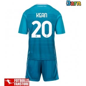 Fiorentina Moise Kean #20 Tredje Tröja Barn 2025-26 Kortärmad (+ Korta byxor)