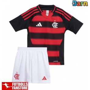 Flamengo Hemmatröja Barn 2025-26 Kortärmad (+ Korta byxor)