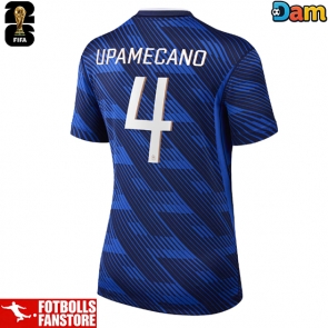 Frankrike Dayot Upamecano #4 Hemmatröja Dam VM 2026 Kortärmad