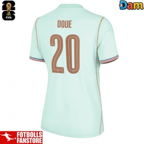 Frankrike Desire Doue #20 Bortatröja Dam VM 2026 Kortärmad