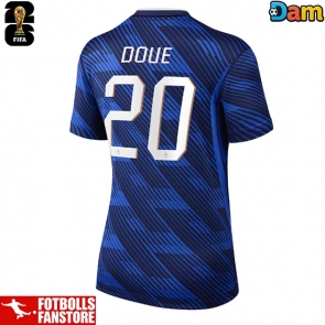 Frankrike Desire Doue #20 Hemmatröja Dam VM 2026 Kortärmad