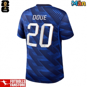 Frankrike Desire Doue #20 Hemmatröja VM 2026 Kortärmad