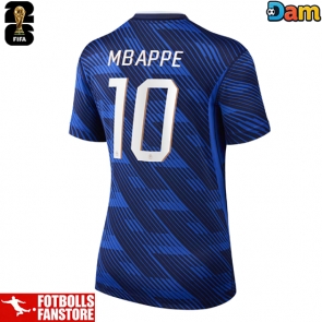 Frankrike Kylian Mbappe #10 Hemmatröja Dam VM 2026 Kortärmad