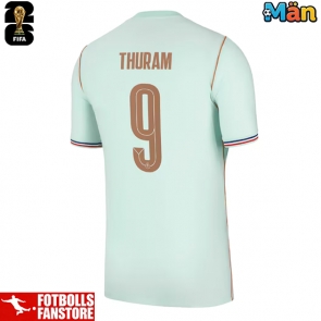 Frankrike Marcus Thuram #9 Bortatröja VM 2026 Kortärmad