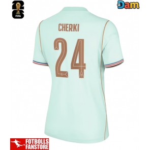 Frankrike Rayan Cherki #24 Bortatröja Dam VM 2026 Kortärmad