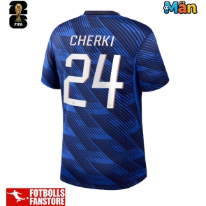 Frankrike Rayan Cherki #24 Hemmatröja VM 2026 Kortärmad