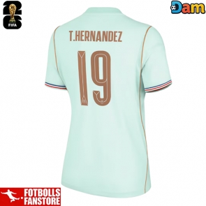 Frankrike Theo Hernandez #19 Bortatröja Dam VM 2026 Kortärmad