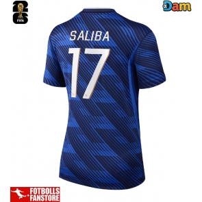 Frankrike William Saliba #17 Hemmatröja Dam VM 2026 Kortärmad