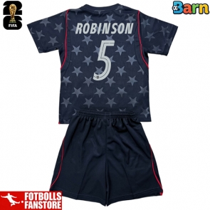 Förenta stater Antonee Robinson #5 Bortatröja Barn VM 2026 Kortärmad (+ Korta byxor)