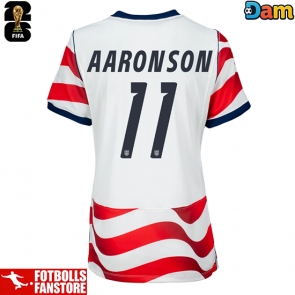 Förenta stater Brenden Aaronson #11 Hemmatröja Dam VM 2026 Kortärmad