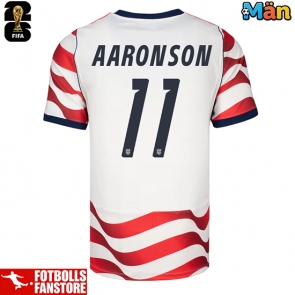 Förenta stater Brenden Aaronson #11 Hemmatröja VM 2026 Kortärmad