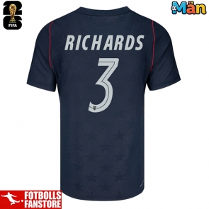 Förenta stater Chris Richards #3 Bortatröja VM 2026 Kortärmad
