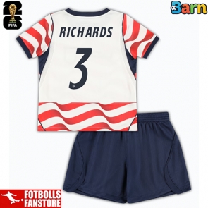 Förenta stater Chris Richards #3 Hemmatröja Barn VM 2026 Kortärmad (+ Korta byxor)