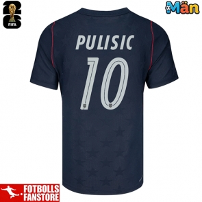 Förenta stater Christian Pulisic #10 Bortatröja VM 2026 Kortärmad