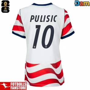 Förenta stater Christian Pulisic #10 Hemmatröja Dam VM 2026 Kortärmad
