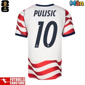 Förenta stater Christian Pulisic #10 Hemmatröja VM 2026 Kortärmad