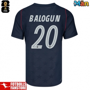 Förenta stater Folarin Balogun #20 Bortatröja VM 2026 Kortärmad