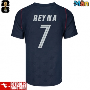 Förenta stater Giovanni Reyna #7 Bortatröja VM 2026 Kortärmad