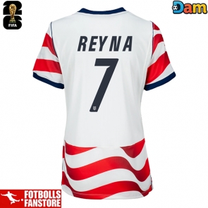 Förenta stater Giovanni Reyna #7 Hemmatröja Dam VM 2026 Kortärmad