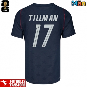 Förenta stater Malik Tillman #17 Bortatröja VM 2026 Kortärmad