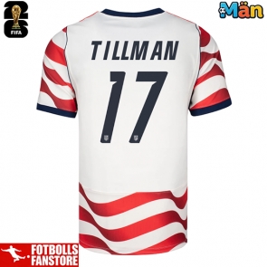Förenta stater Malik Tillman #17 Hemmatröja VM 2026 Kortärmad