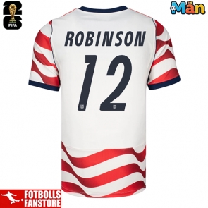 Förenta stater Miles Robinson #12 Hemmatröja VM 2026 Kortärmad