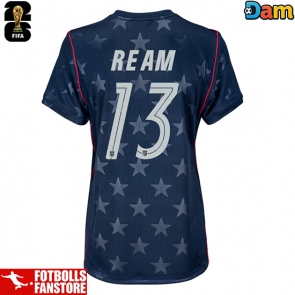 Förenta stater Tim Ream #13 Bortatröja Dam VM 2026 Kortärmad